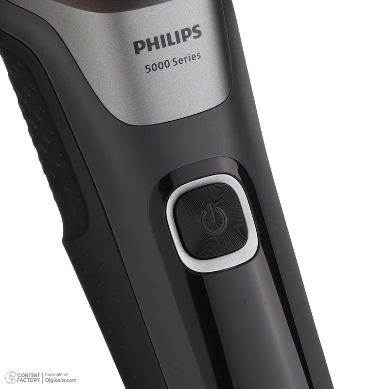 ماشین اصلاح موی صورت فیلیپس مدل S5887، اصلاح به صورت صفر زن و خط زن، طراحی ارگونومیک، منبع انرژی با باتری، تکنولوژی اصلاح به صورت برش چرخشی، اندازه اصلاح 0.2 میلیمتر، مدت زمان شارژ 60 دقیقه و مدت زمان استفاده پس از شارژ 60 دقیقه، ضد آب، به همراه شارژر - تصویر 6