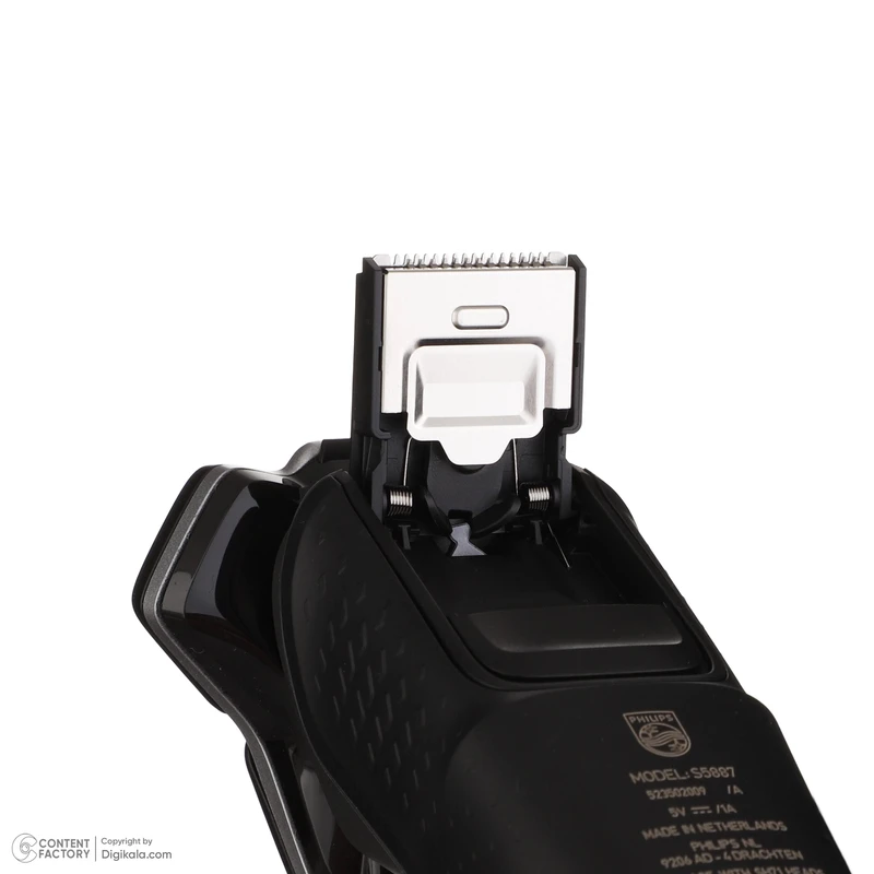 ماشین اصلاح موی صورت فیلیپس مدل S5887، اصلاح به صورت صفر زن و خط زن، طراحی ارگونومیک، منبع انرژی با باتری، تکنولوژی اصلاح به صورت برش چرخشی، اندازه اصلاح 0.2 میلیمتر، مدت زمان شارژ 60 دقیقه و مدت زمان استفاده پس از شارژ 60 دقیقه، ضد آب، به همراه شارژر - تصویر 7